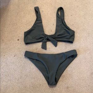 Brand new 2 piece swim suit